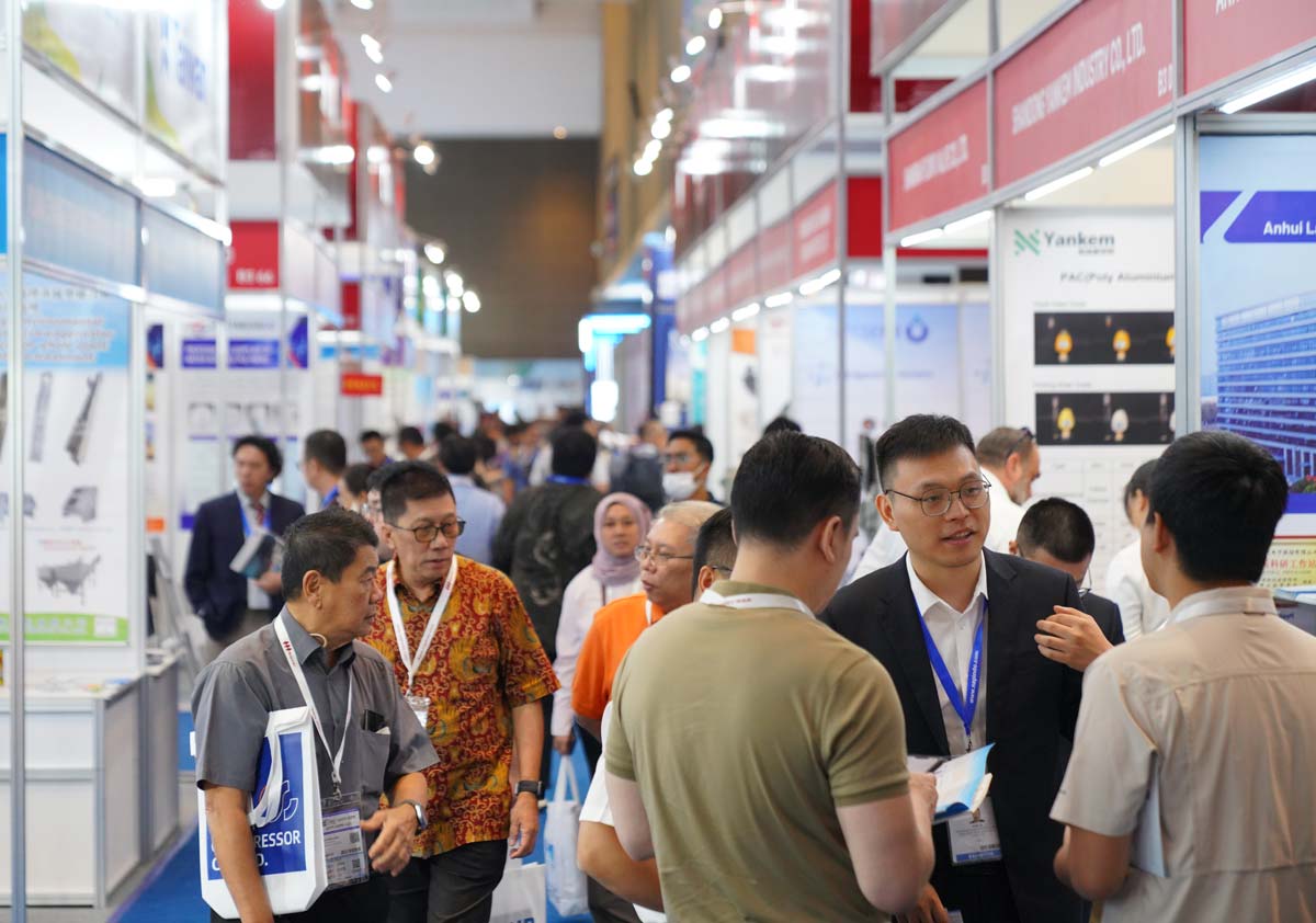 Indo Firex exhibition visitors